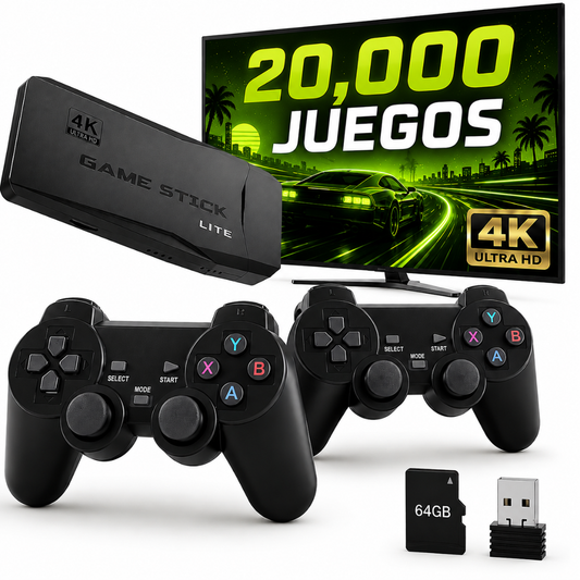 Consola Retro con 20.000 Juegos Clásicos